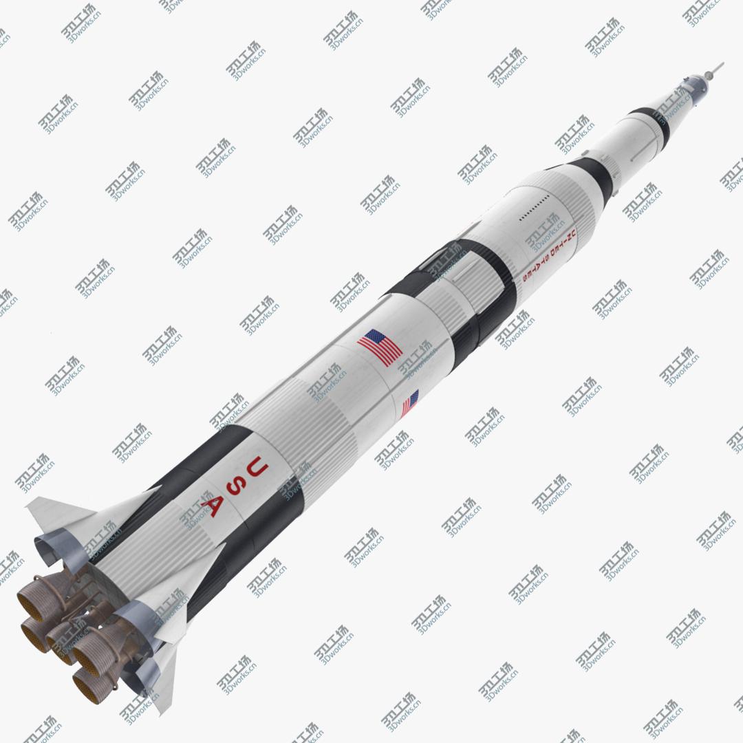 images/goods_img/2021040234/Saturn V Rocket 3D Model model/1.jpg
